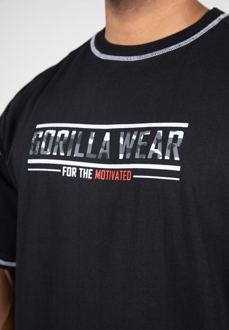 Saginaw Oversized T-Shirt - Black