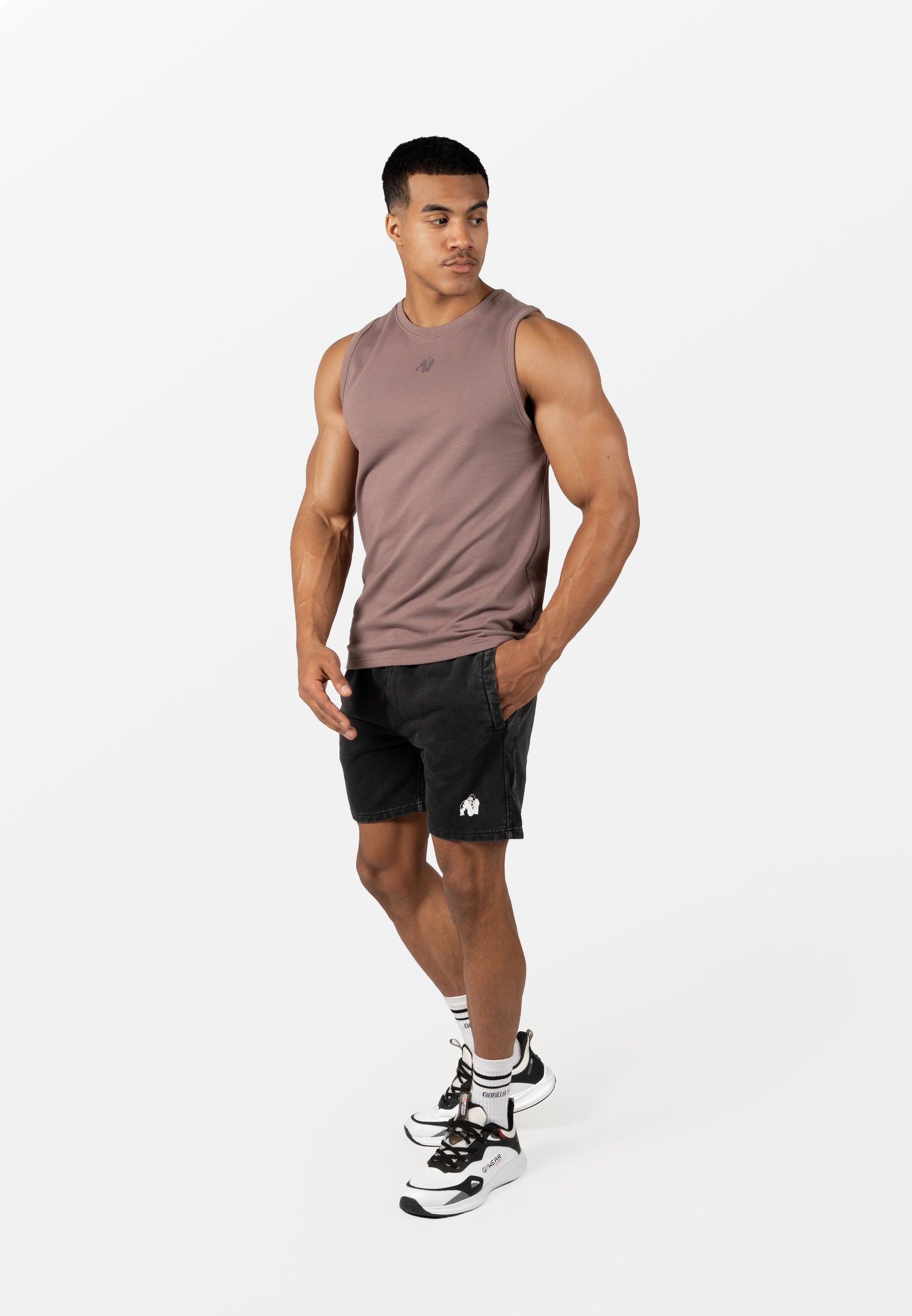 Belfort Tank Top - Taupe