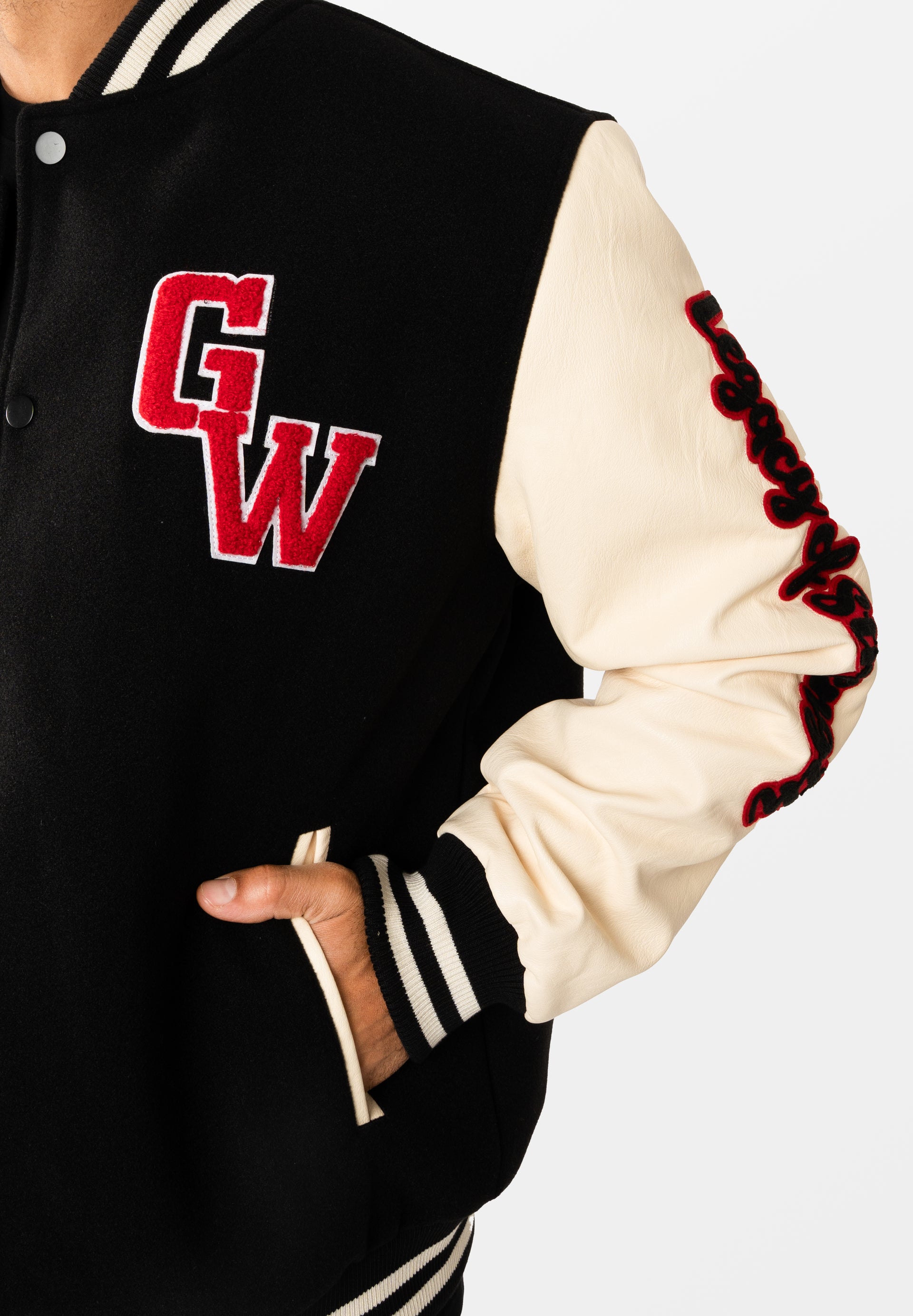 Saint Louis College Jacket - Black
