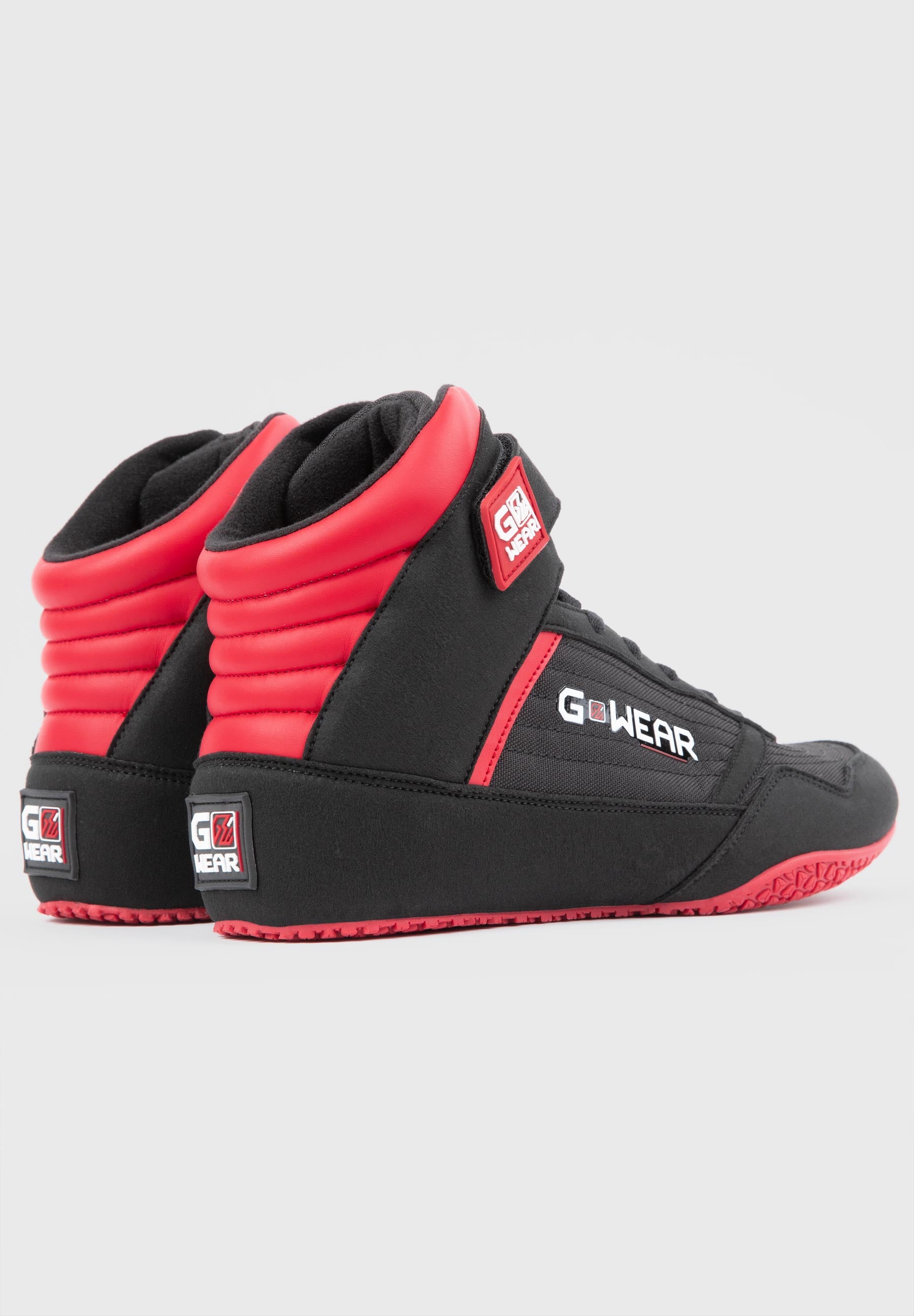 Gwear Classic High Tops - Black/Red