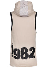 Load image into Gallery viewer, Loretto Hooded Tank Top - Beige