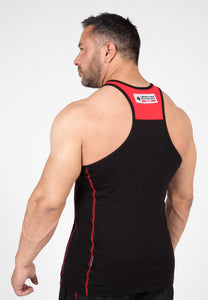 Wallace Tank Top - Black/Red