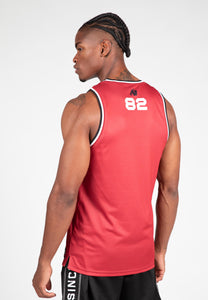 Keene Reversible Tank Top - Red/Black