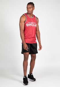 Keene Reversible Tank Top - Red/Black