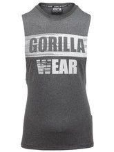 Load image into Gallery viewer, Lopez Drop Armhole Tank Top - Dark Gray Melange