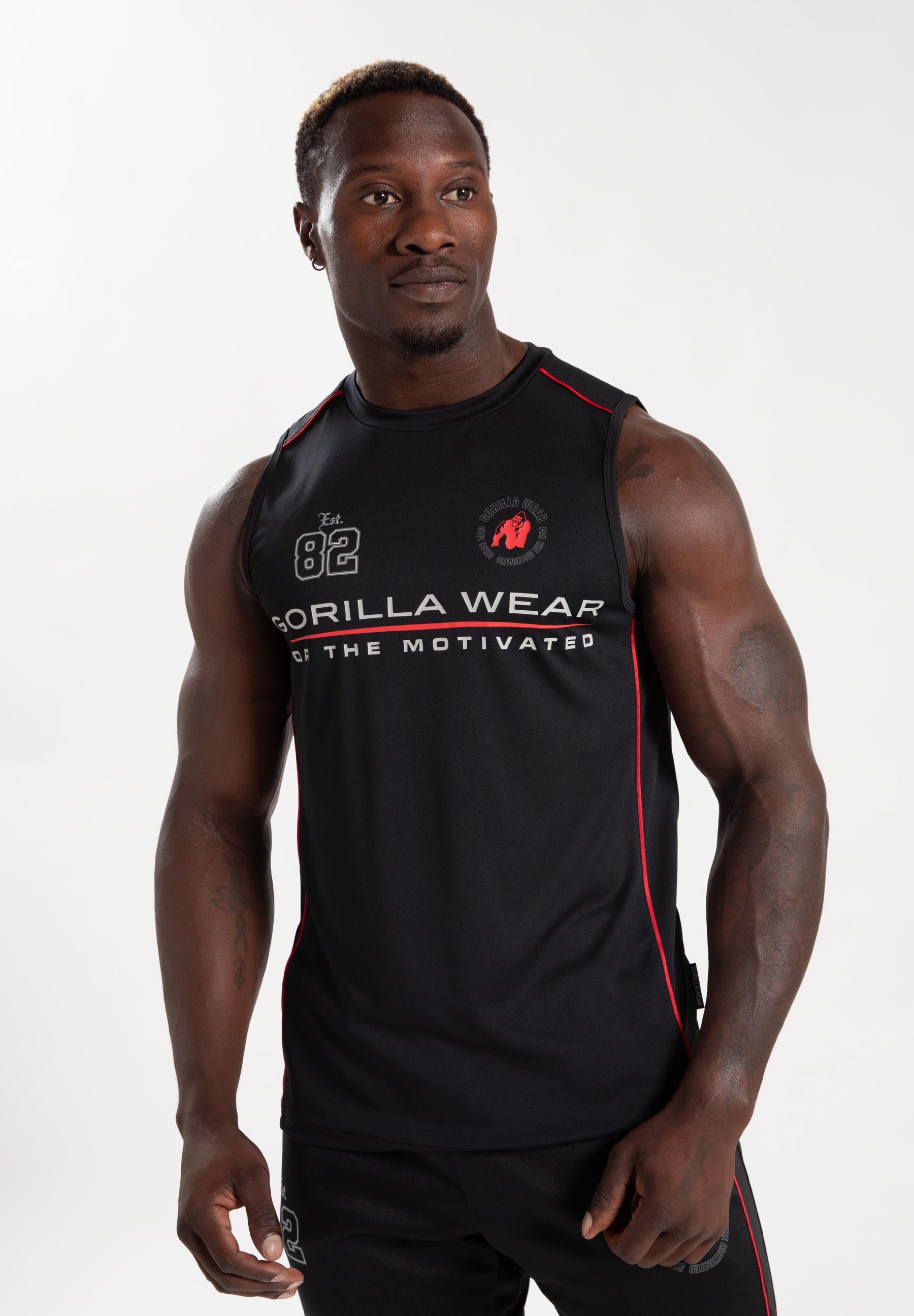 Keene Reversible Tank Top - Red/Black – Gorilla Sport Kosova