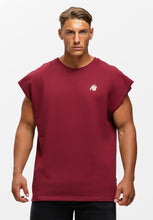 Load image into Gallery viewer, Bouse Cut Off Tank Top - Burgundy