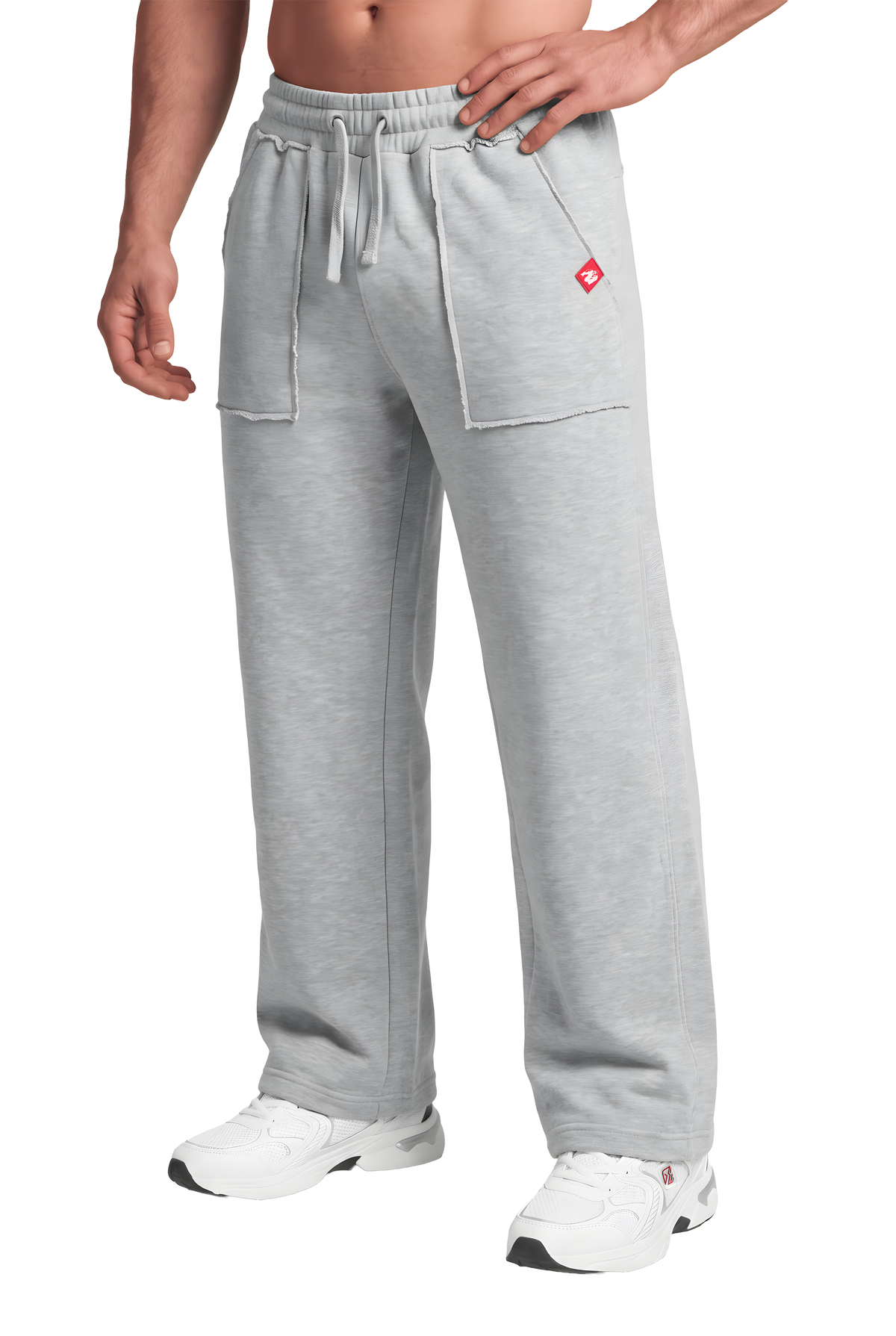 Asheville Raw Pants - Gray