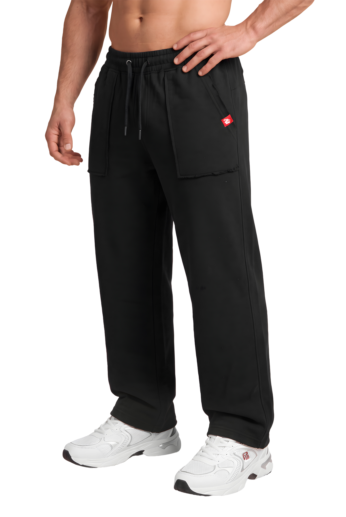Asheville Raw Pants - Black