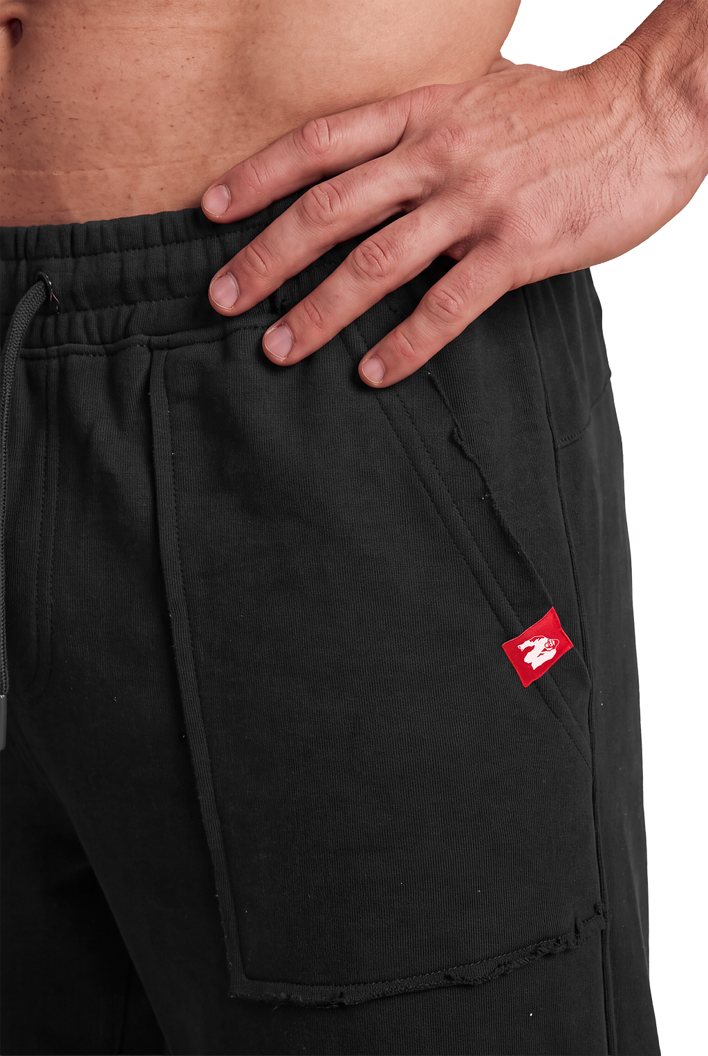Asheville Raw Pants - Black