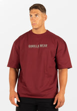 Load image into Gallery viewer, Callaway Oversized T-Shirt - Burgundy