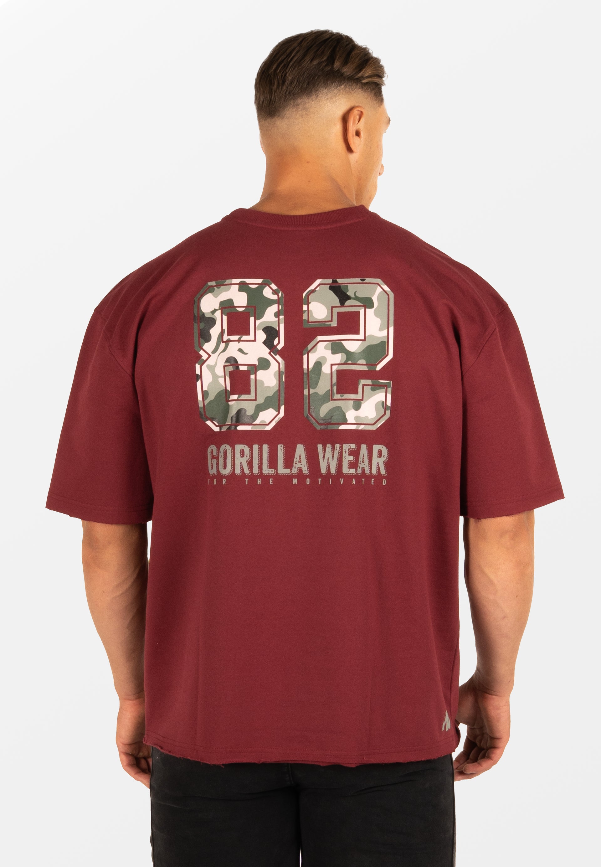 Callaway Oversized T-Shirt - Burgundy
