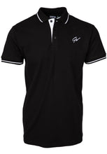 Load image into Gallery viewer, Delano Polo - Black/White