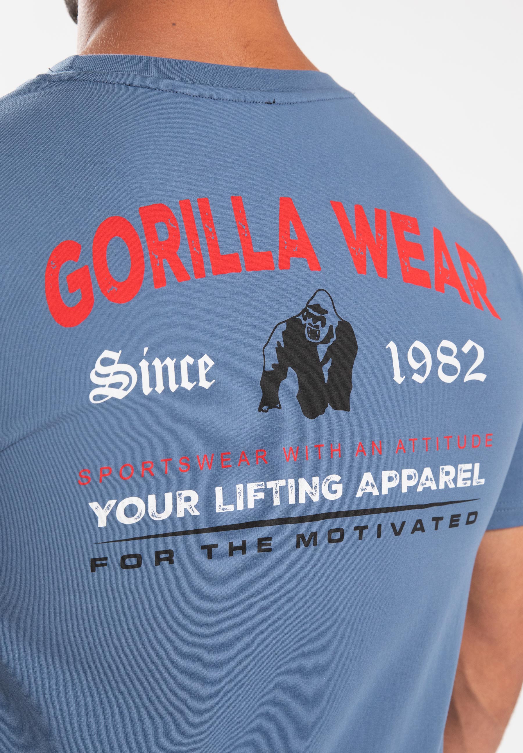 Warren T-Shirt - Blue Coronet