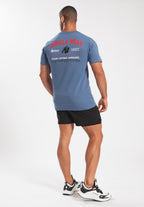 Warren T-Shirt - Blue Coronet