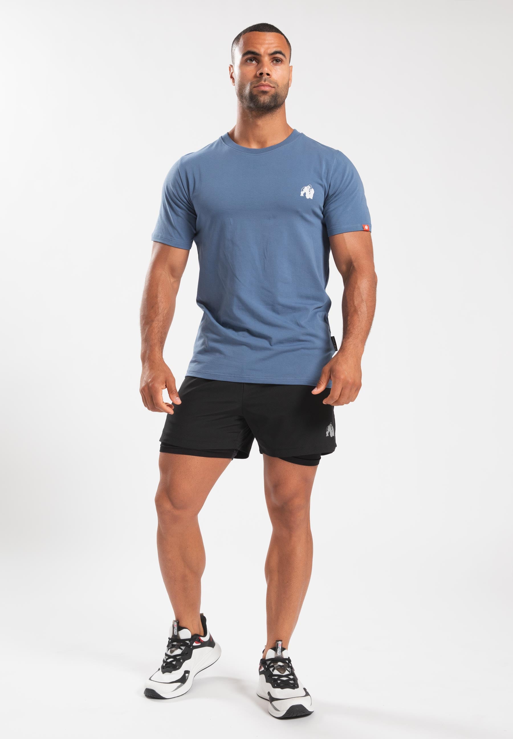 Warren T-Shirt - Blue Coronet