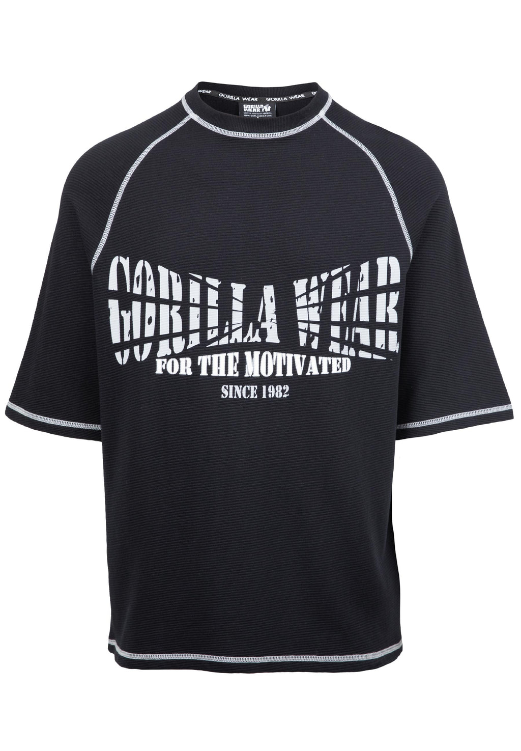 Bluza T-Shirt "Finley" e Gjerë - E Zezë/Gri