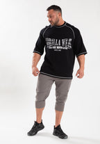 Bluza T-Shirt "Finley" e Gjerë - E Zezë/Gri