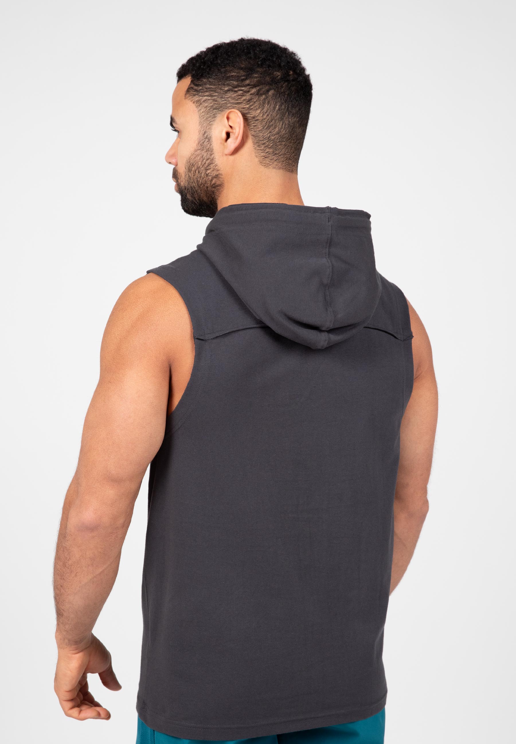 Chico S/L Hooded T-Shirt - Dark Gray
