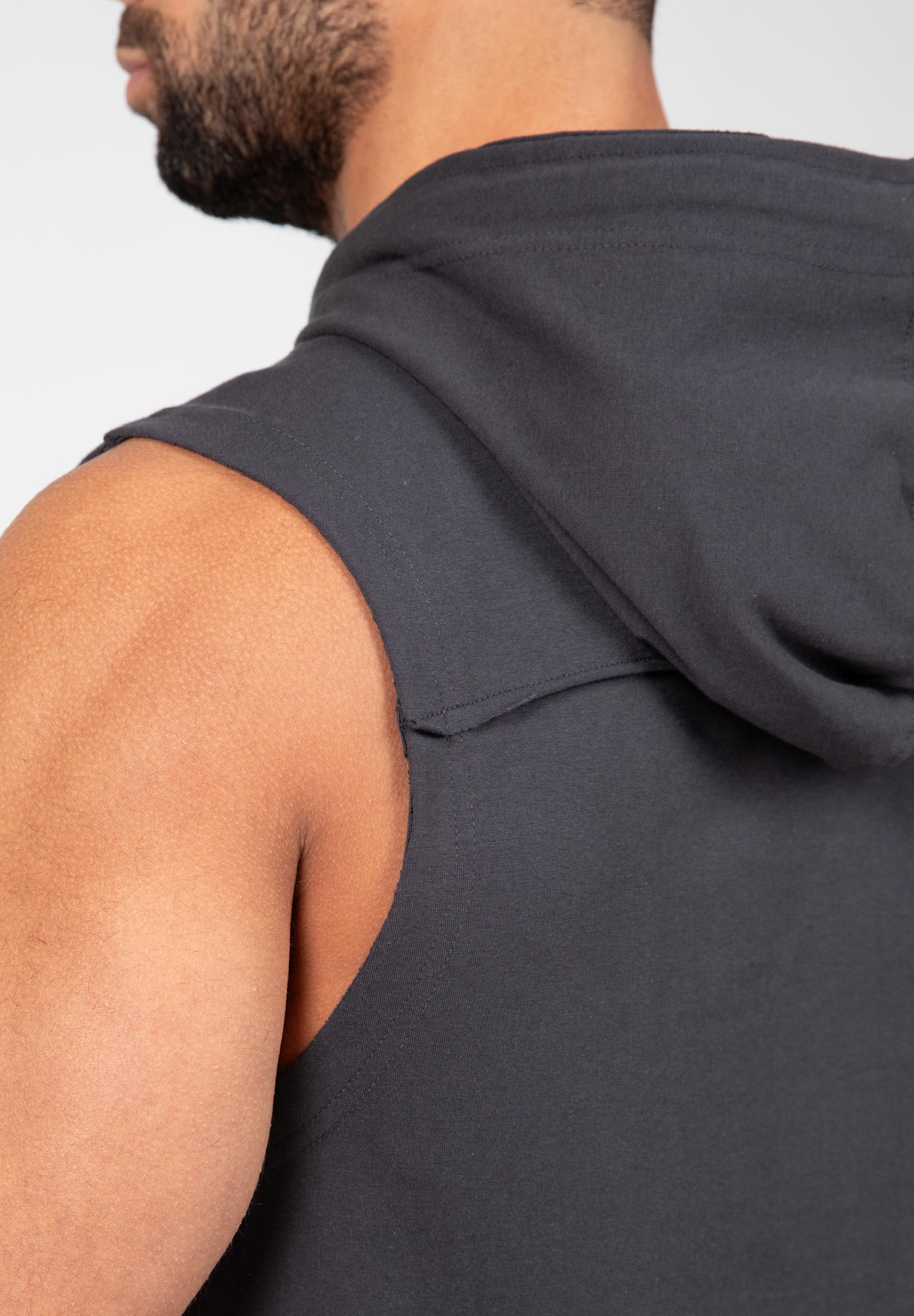 Chico S/L Hooded T-Shirt - Dark Gray