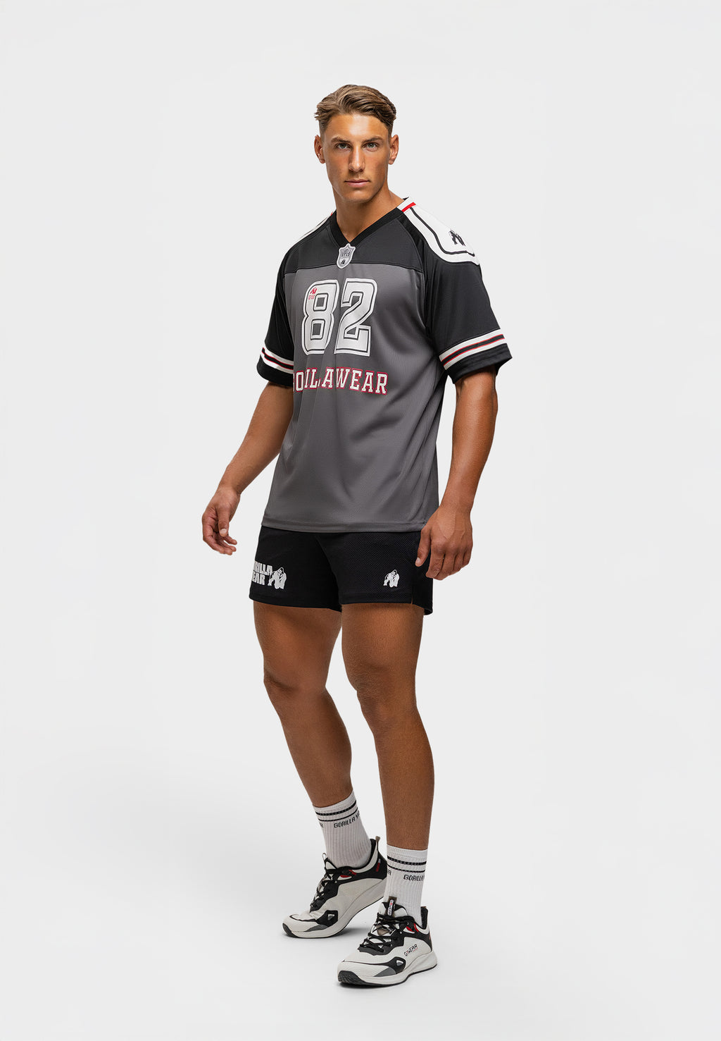 Fanellë Futbolli Tyler - Zezë/Bardhë
