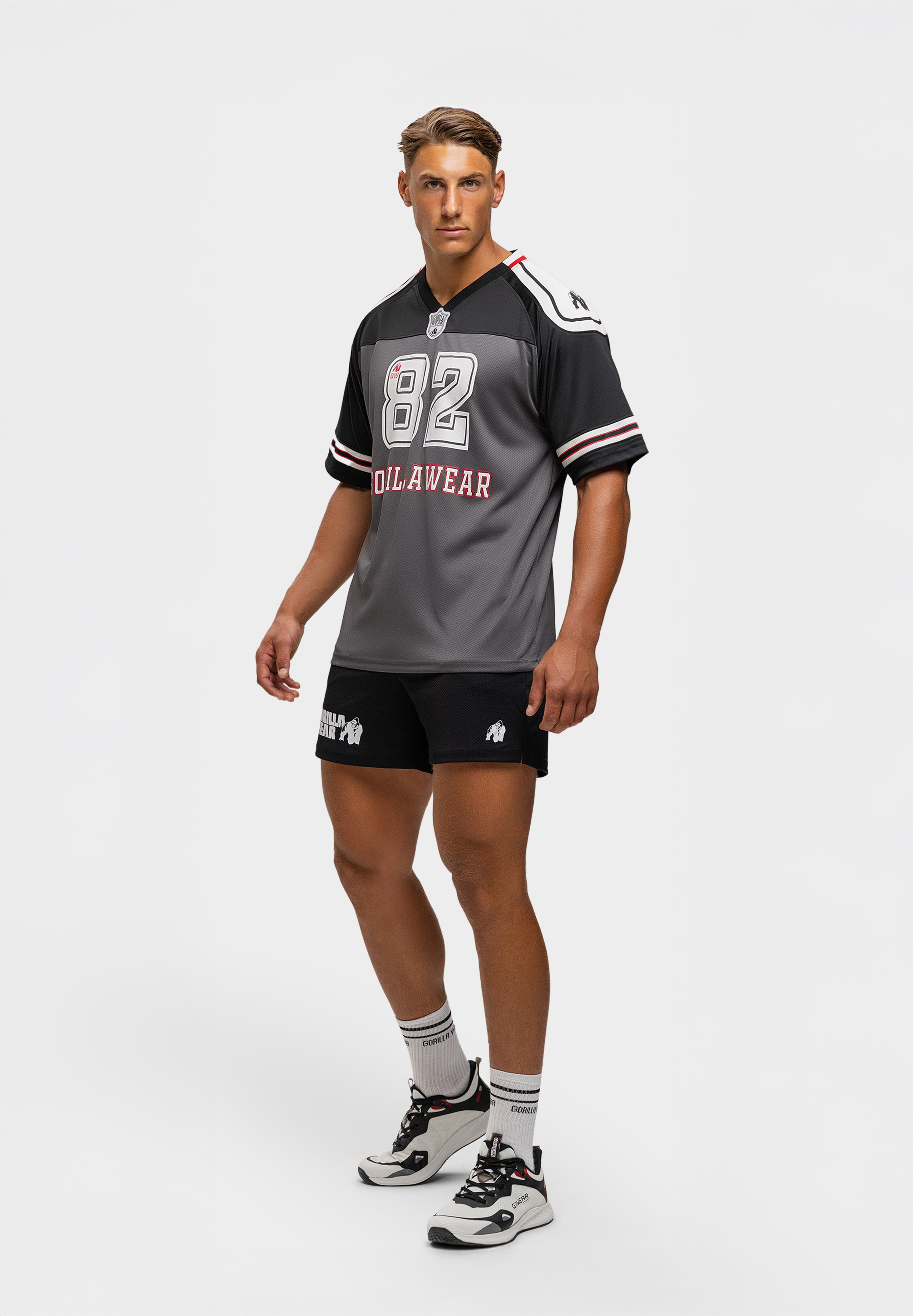 Fanellë Futbolli Tyler - Zezë/Bardhë