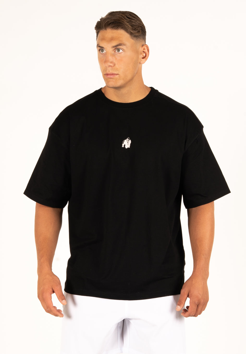 Philip T-Shirt i gjerë - i zi