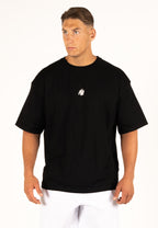 Philip T-Shirt i gjerë - i zi