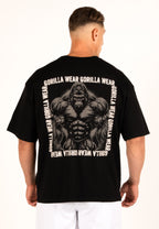 Philip T-Shirt i gjerë - i zi