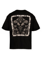 Philip T-Shirt i gjerë - i zi