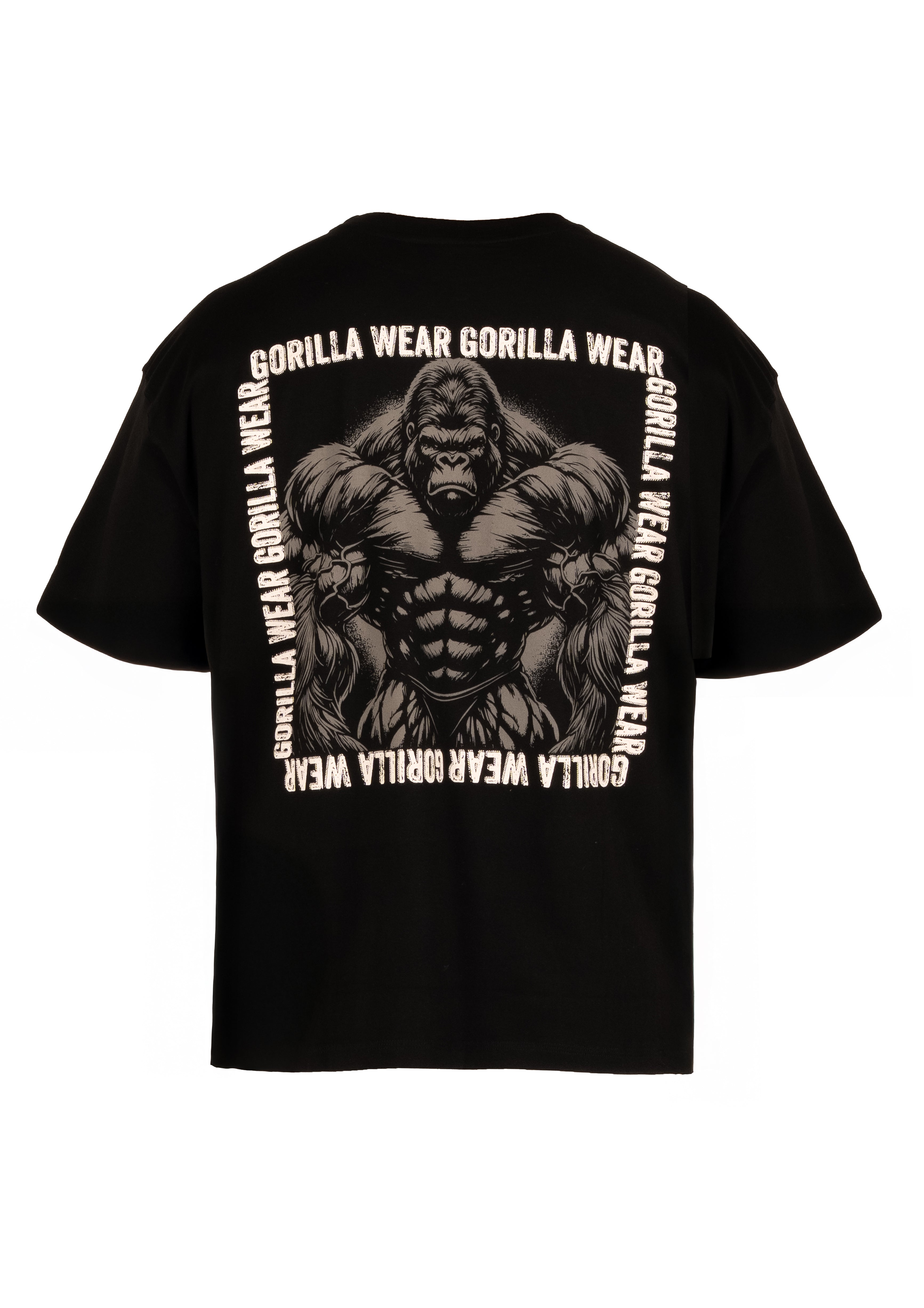 Philip T-Shirt i gjerë - i zi