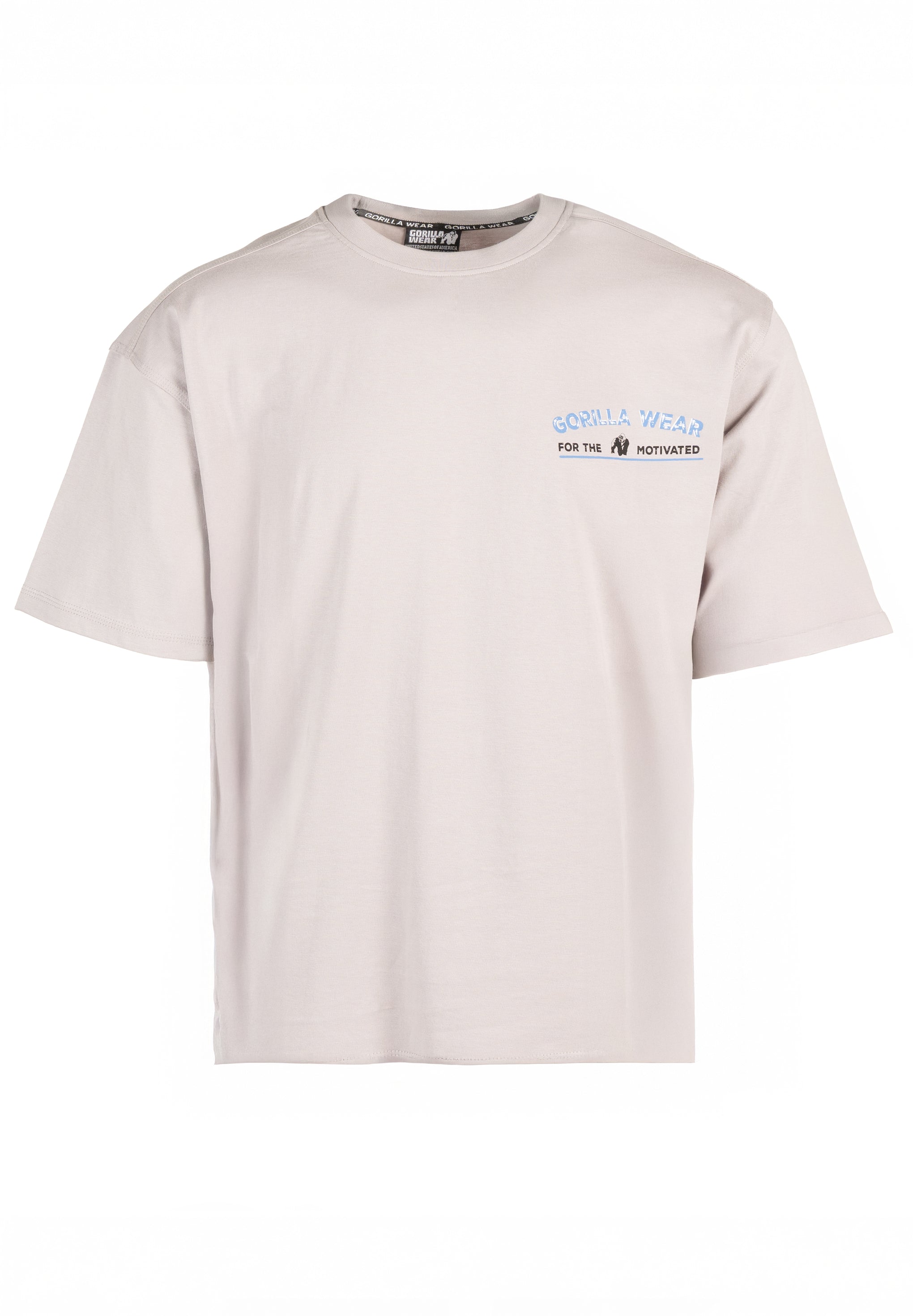 Macon Oversized T-Shirt - Light Gray