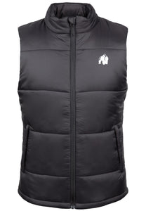 Irvine Puffer Vest - Black