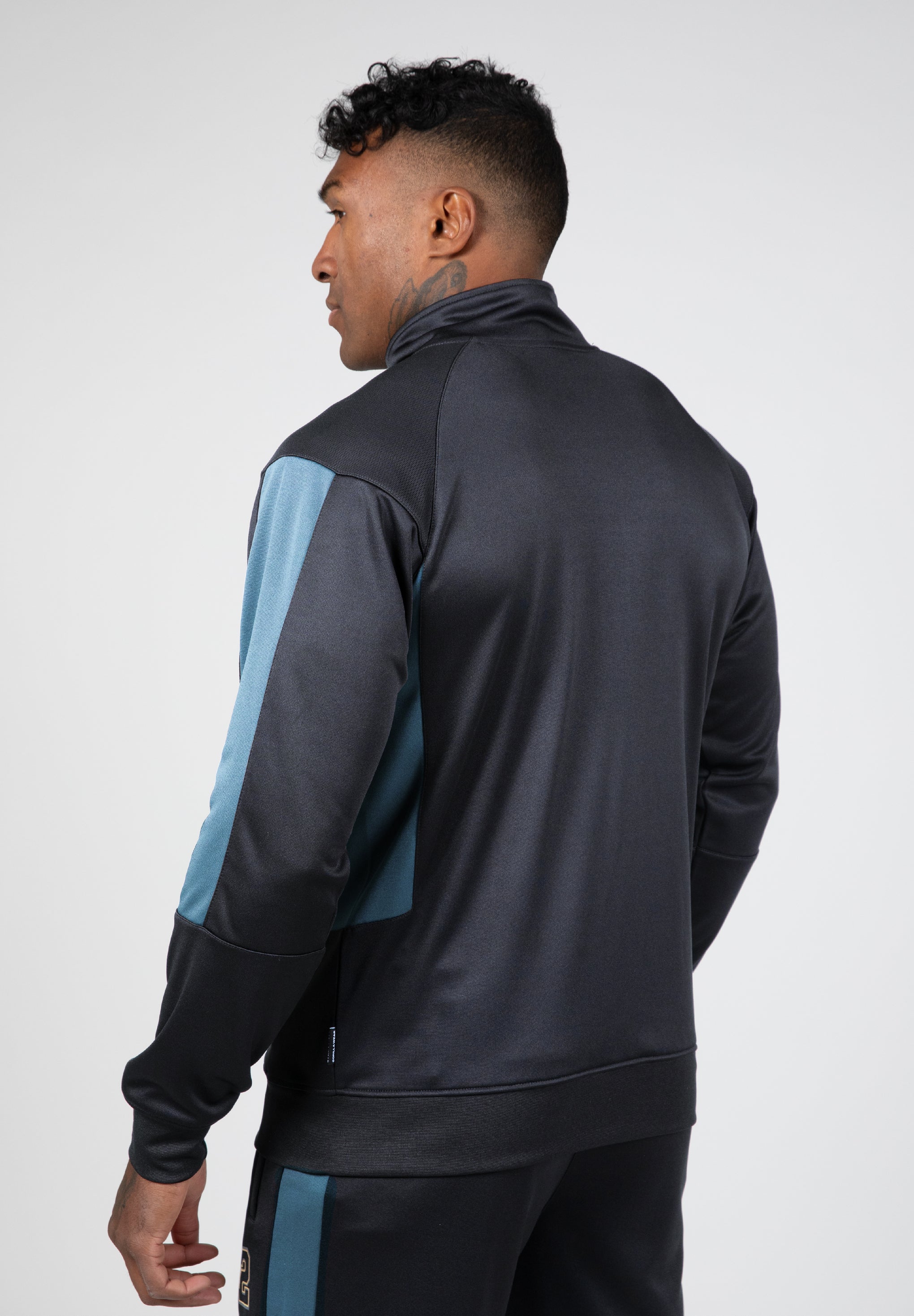 Devon Training Jacket - Gray/Blue
