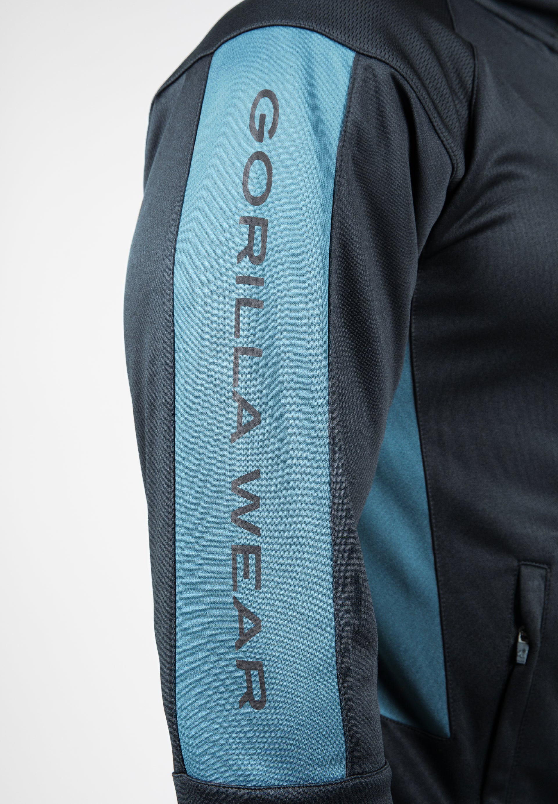 Devon Training Jacket - Gray/Blue