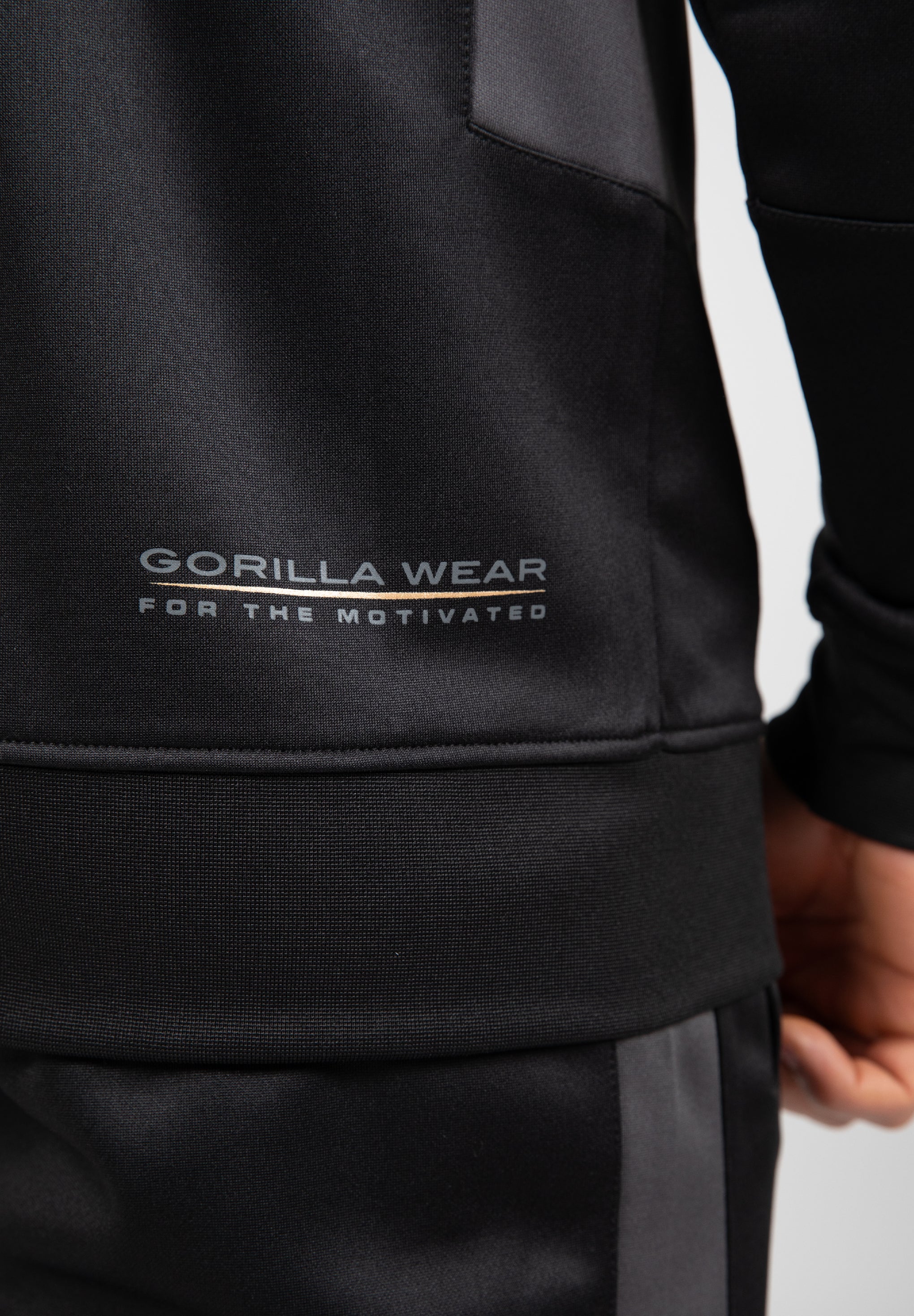 Devon Training Jacket - Black/Gray