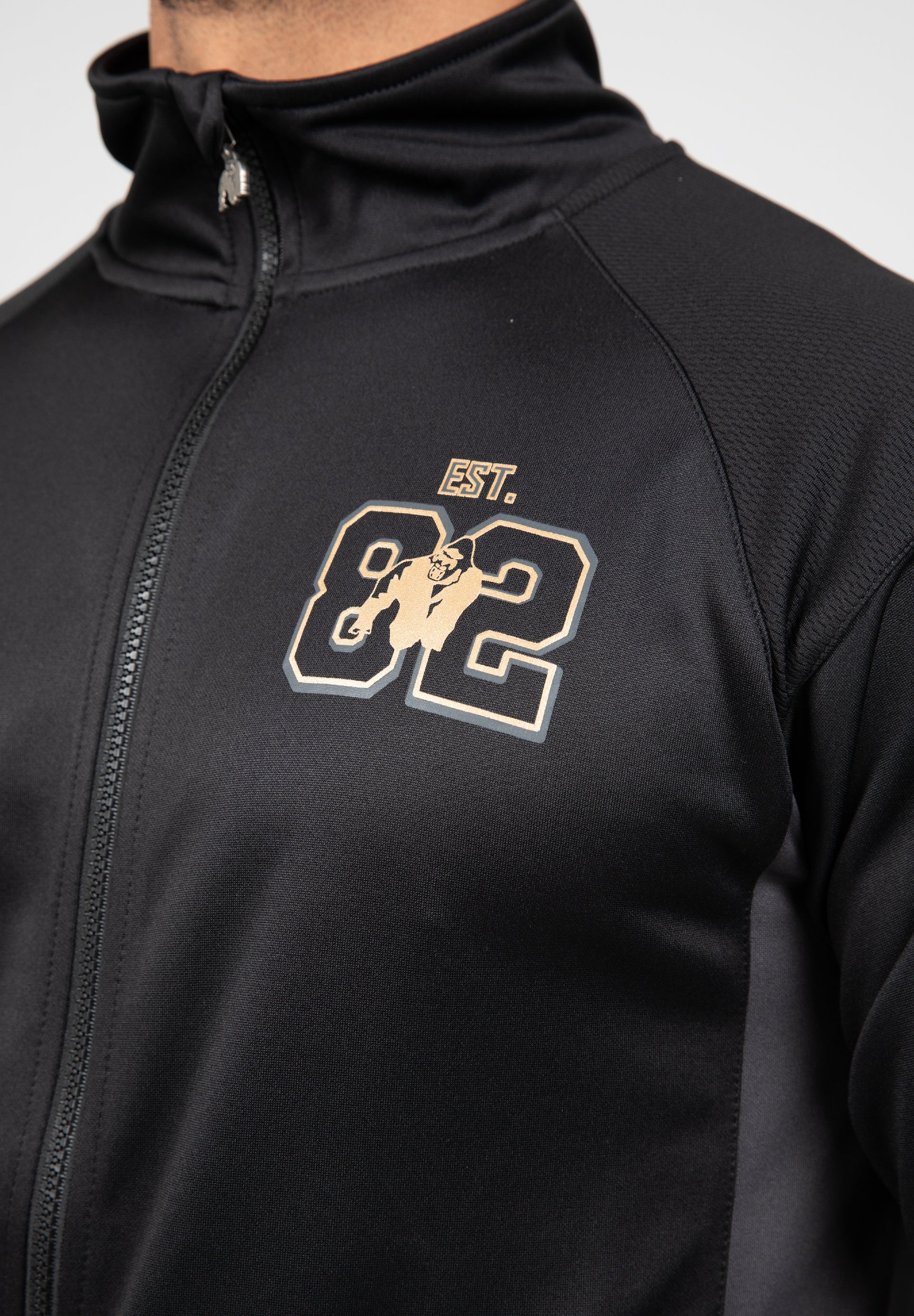 Devon Training Jacket - Black/Gray