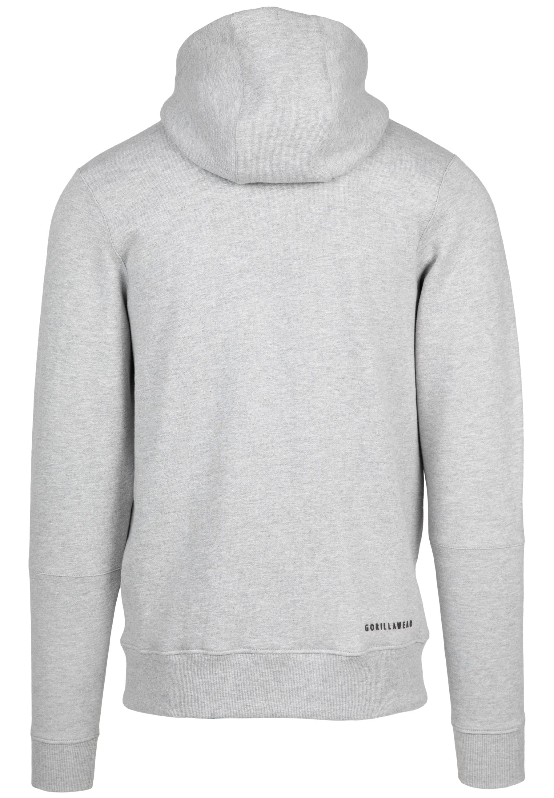 Leon Zipped Hoodie - Gray