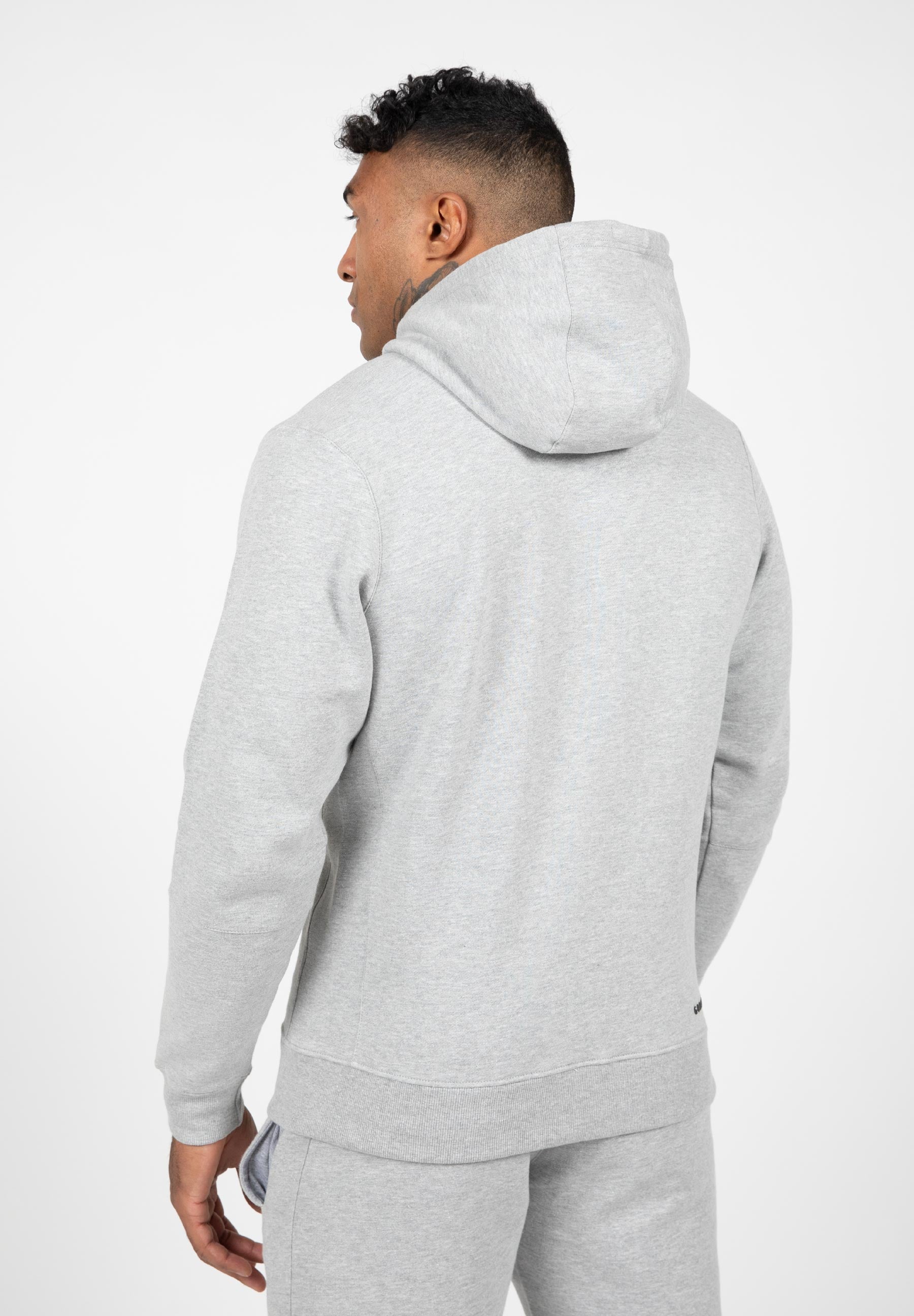 Leon Zipped Hoodie - Gray