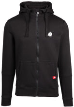 Load image into Gallery viewer, Leon Zipped Hoodie - Black