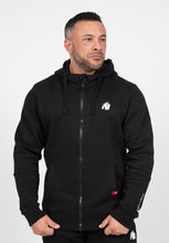 Load image into Gallery viewer, Leon Zipped Hoodie - Black