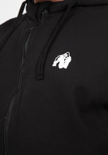 Load image into Gallery viewer, Leon Zipped Hoodie - Black