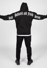 Load image into Gallery viewer, Utah Zipped Hoodie - Black