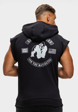 Load image into Gallery viewer, Huntley Sleeveless Hoodie - Black