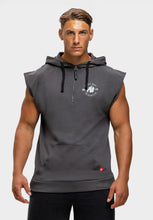 Load image into Gallery viewer, Huntley Sleeveless Hoodie - Dark Gray