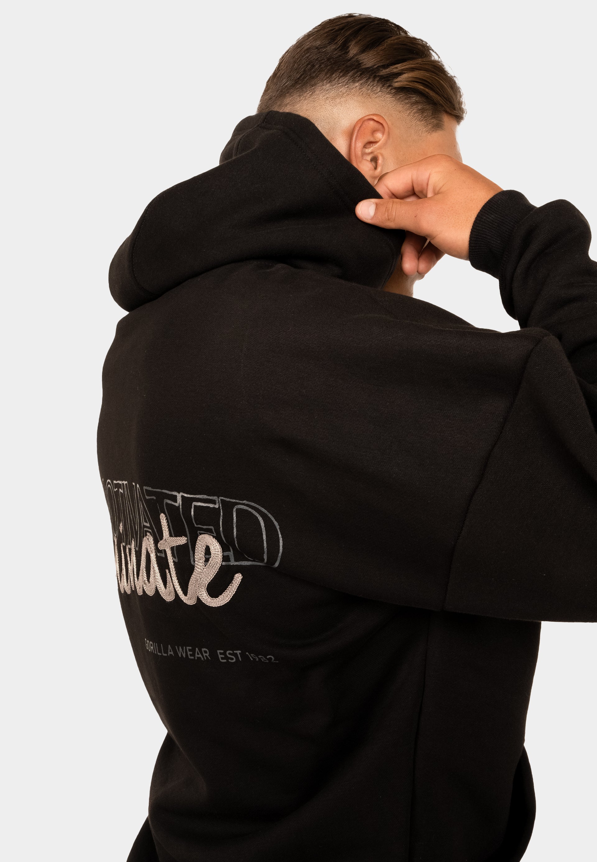 Jordan Oversized Hoodie - Black
