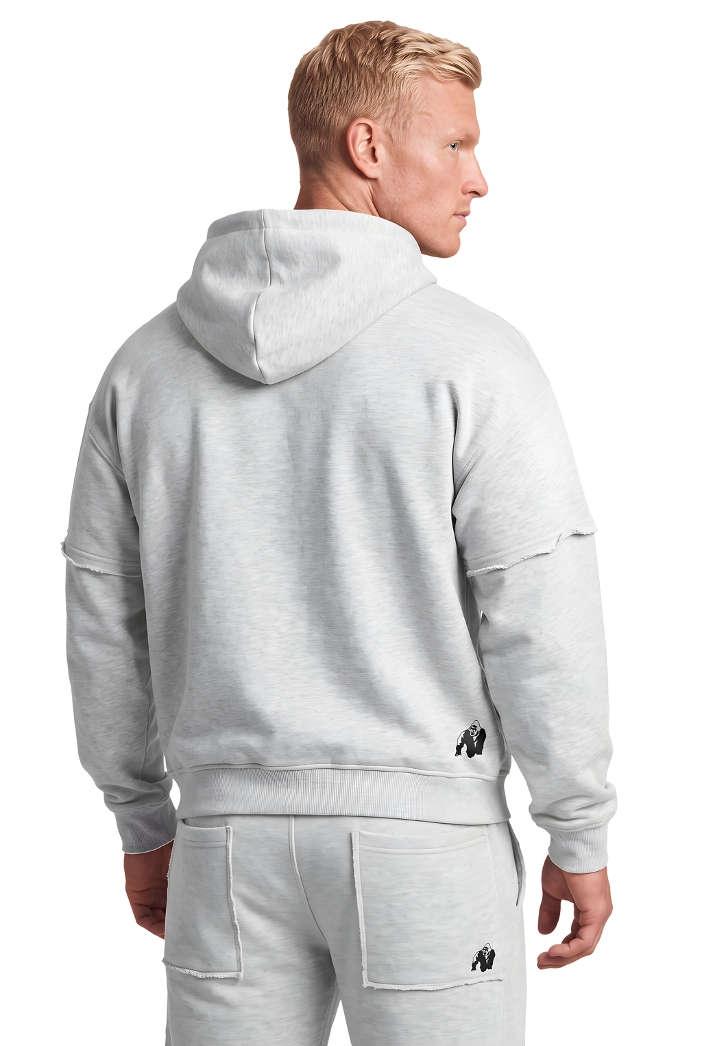 Asheville Raw Hoodie - Gray
