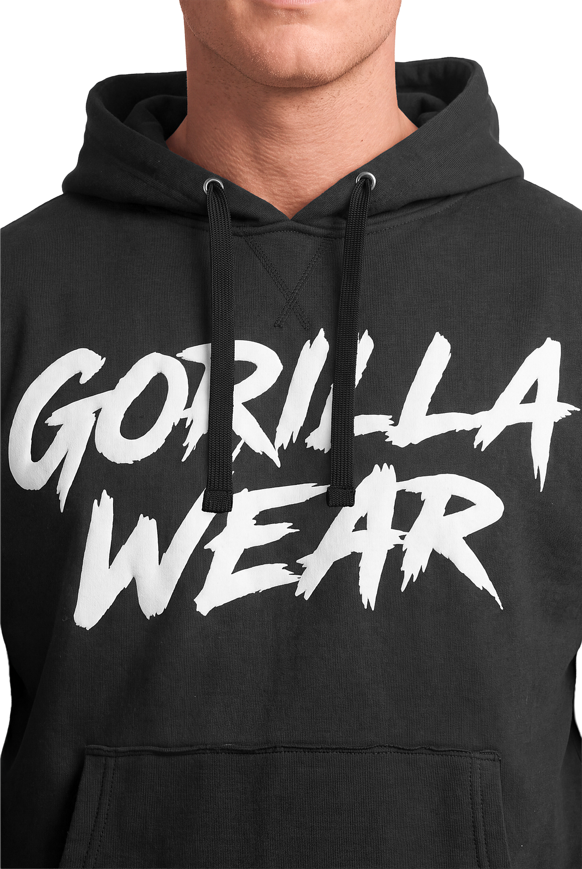 Asheville Raw Hoodie - Black
