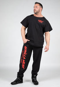 Augustine Old School Pants - Black/Red