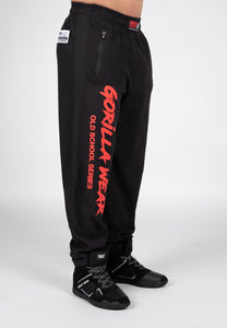 Augustine Old School Pants - Black/Red